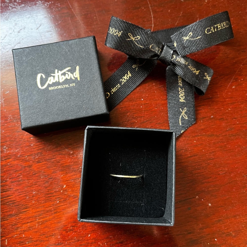 Catbird Grand Mignon Ring Sz 6 Yellow 14k Gold